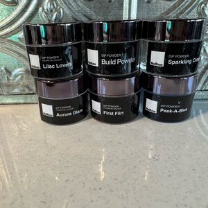 Nailboo Dip Powder Set - Lilac, Blue, Clear